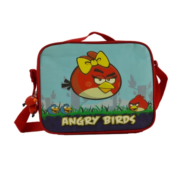 angry bird kids school insulated cooler bags