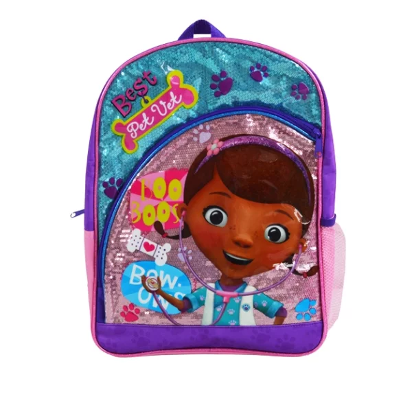 doc mcstuffins toddler school bags