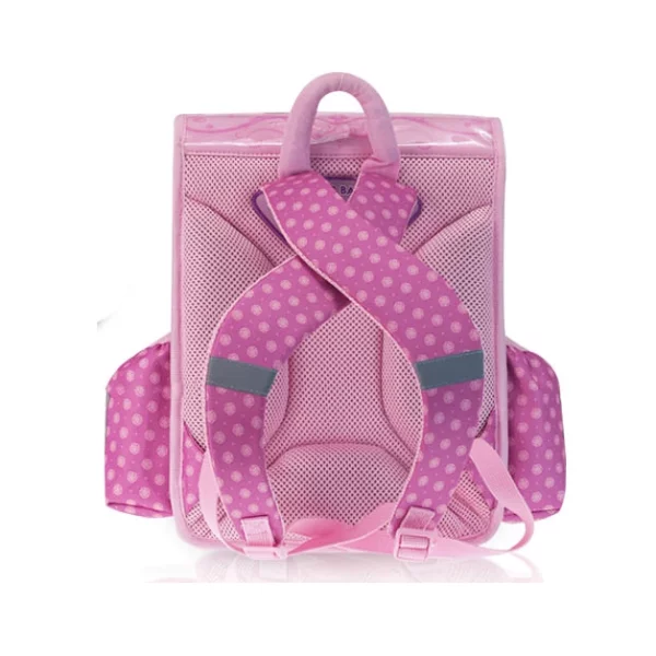 hardboard pink princess primary satchel bags