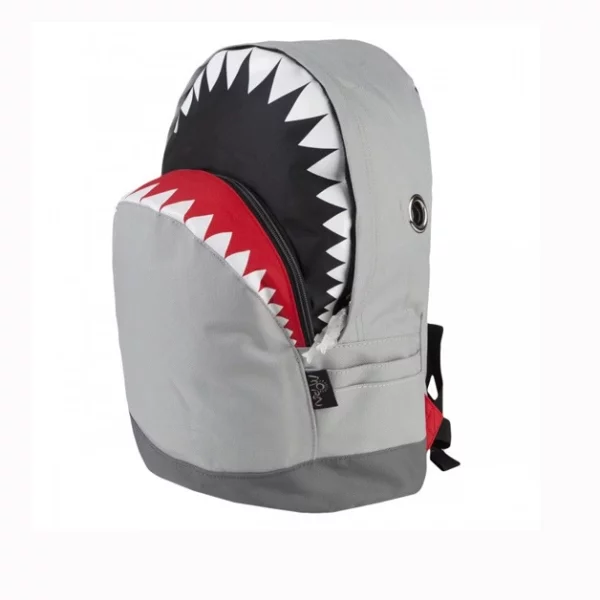 polyester animal backpack shark backpacks