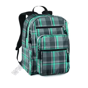 plaid big student backpacks