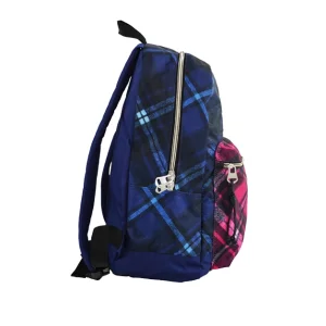 colorful plaid backpack bags