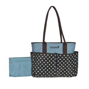 dot print cute baby diaper bags