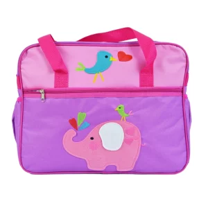 elephant embroidery animal diaper bags