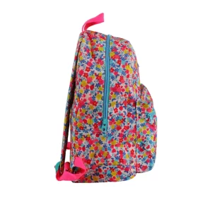 fashion backpack bags with flower print