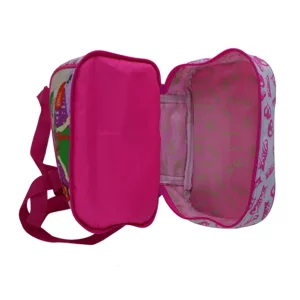 glitter print lunch bags for girls