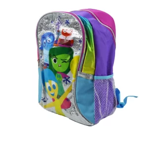 inside out cartoon character school bags for girls