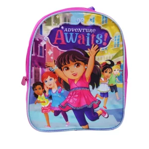 pink cartoon preschool bags