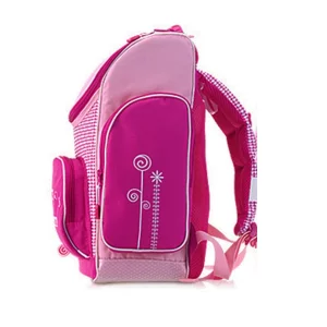 Alternative view of Mochilas de la escuela primaria de dibujos animados de color rosa