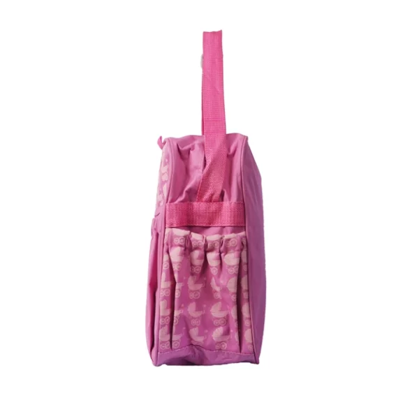 pink pram embroidery beautiful diaper bags