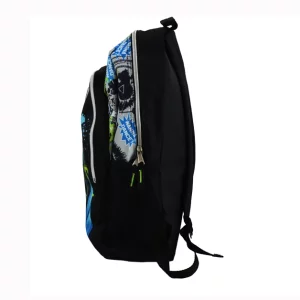 sliver zipper 3d animal print backpacks