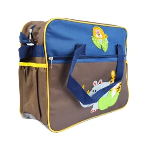 Alternative view of Bolsas de pañales animales de bordado de rinoceronte de tigre