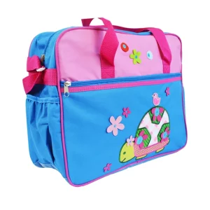 Alternative view of Bolsas de pañales con animales bordados de tortuga