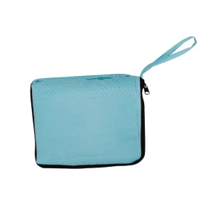 Alternative view of Bolsas de mano plegables de poliéster de dos tonos