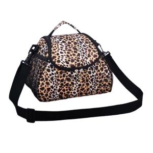 leopard print toiletry bags