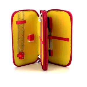 two layer pencil cases for girls