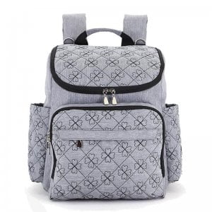 Diaper Bag Backpack With Baby Stroller Holder