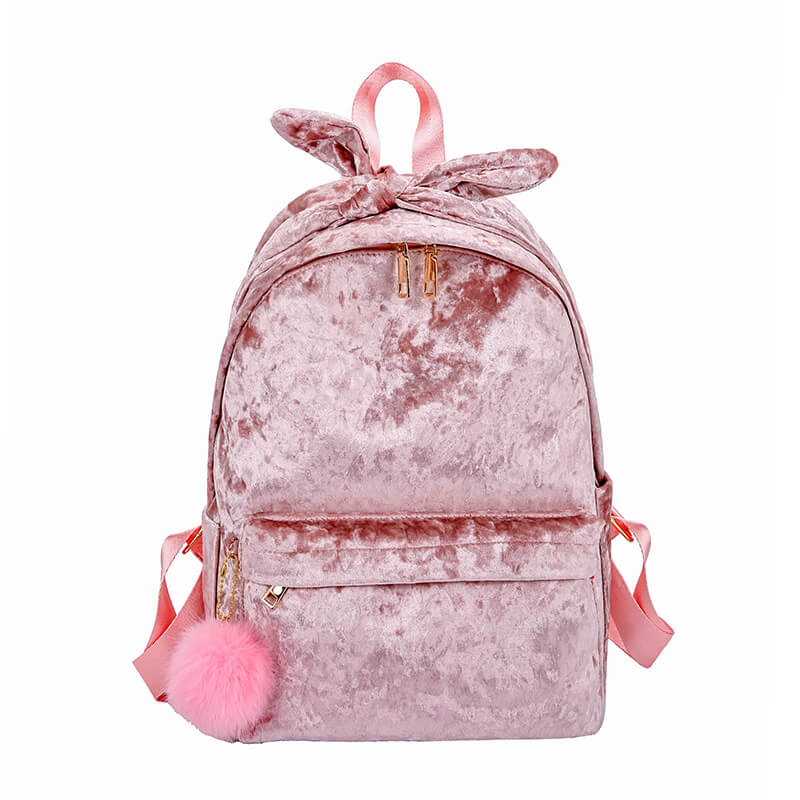 Fashion polyurethane foam velours Backpack bags - Xiamen Fulllook Co ...