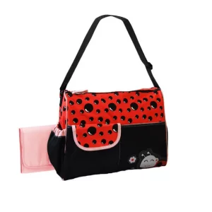 Wholesale-ladybug-print-diaper-bags